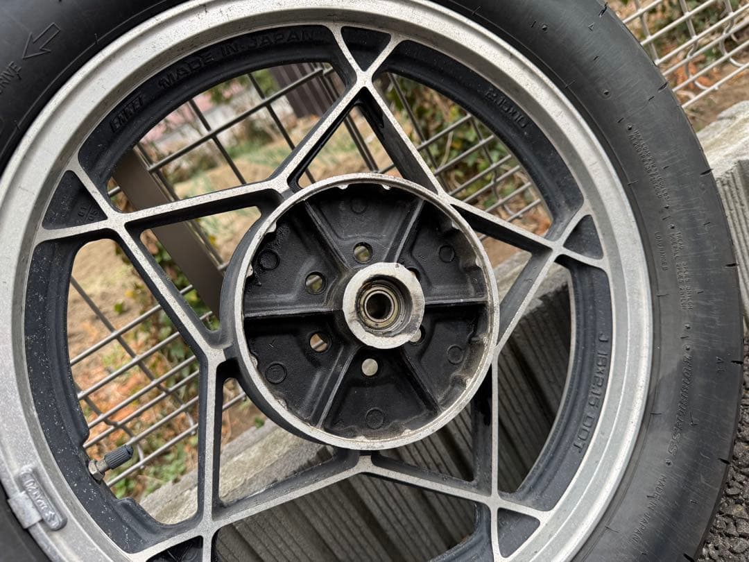 GSX250L 純正 星型キャスト タイヤホイールセット 前後セット GS25X