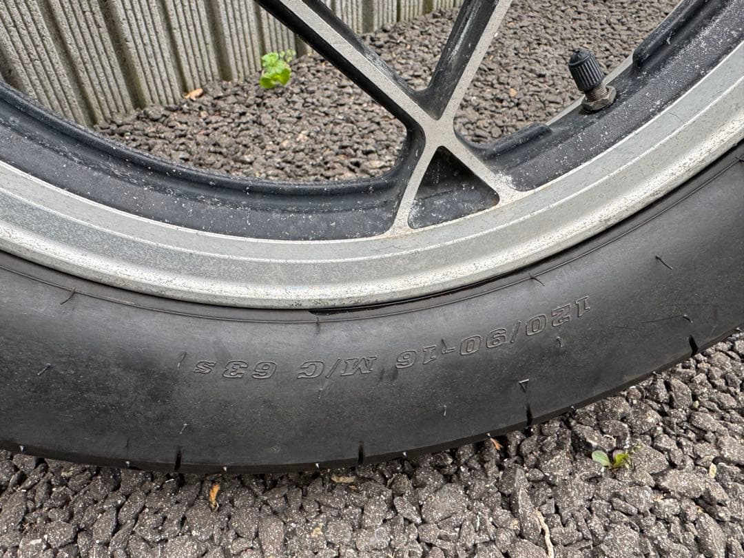 GSX250L 純正 星型キャスト タイヤホイールセット 前後セット GS25X