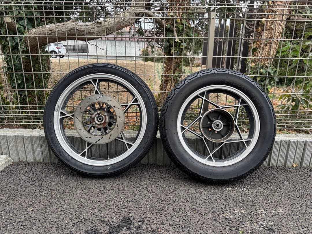 GSX250L 純正 星型キャスト タイヤホイールセット 前後セット GS25X