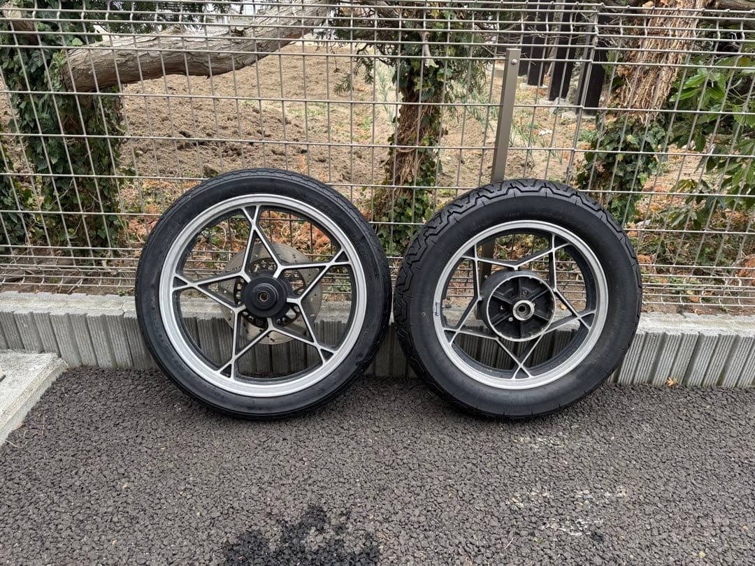 GSX250L 純正 星型キャスト タイヤホイールセット 前後セット GS25X