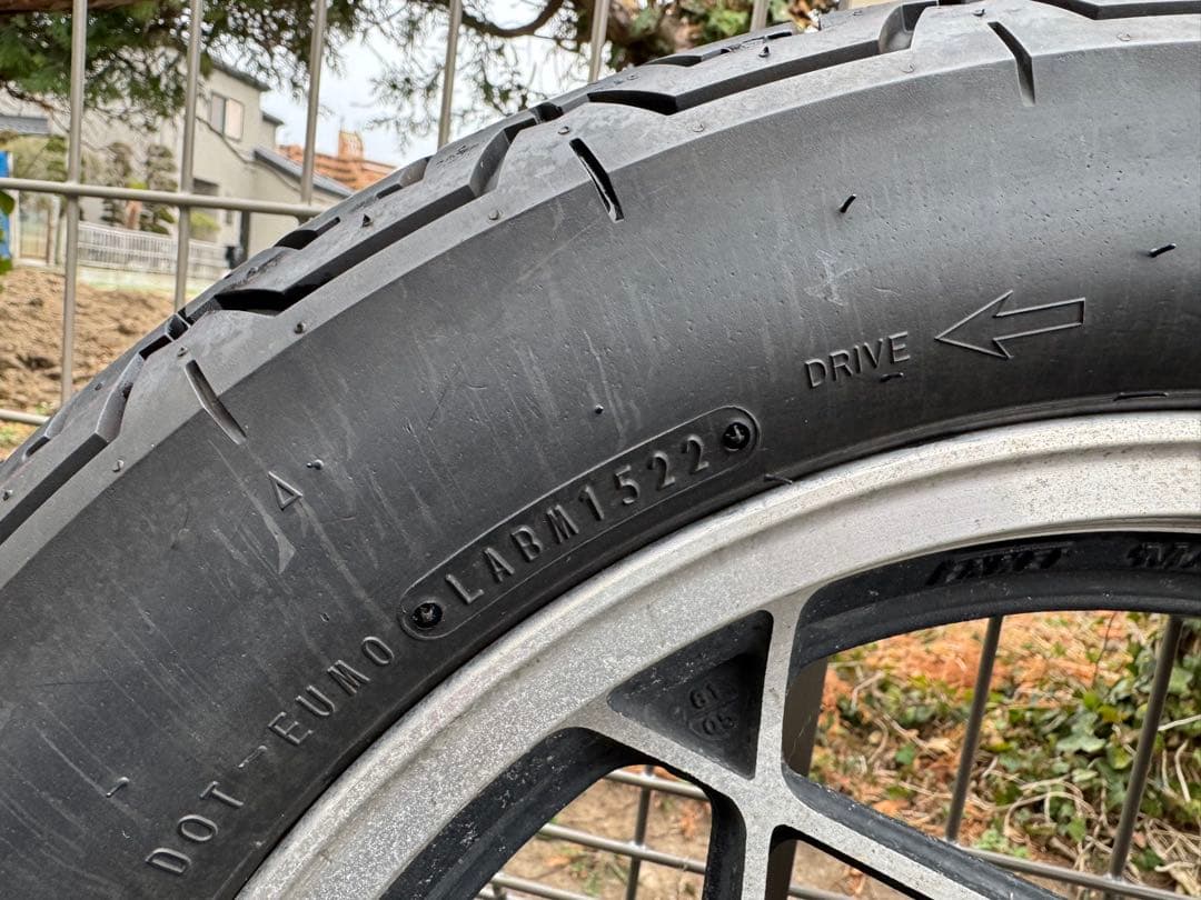 GSX250L 純正 星型キャスト タイヤホイールセット 前後セット GS25X