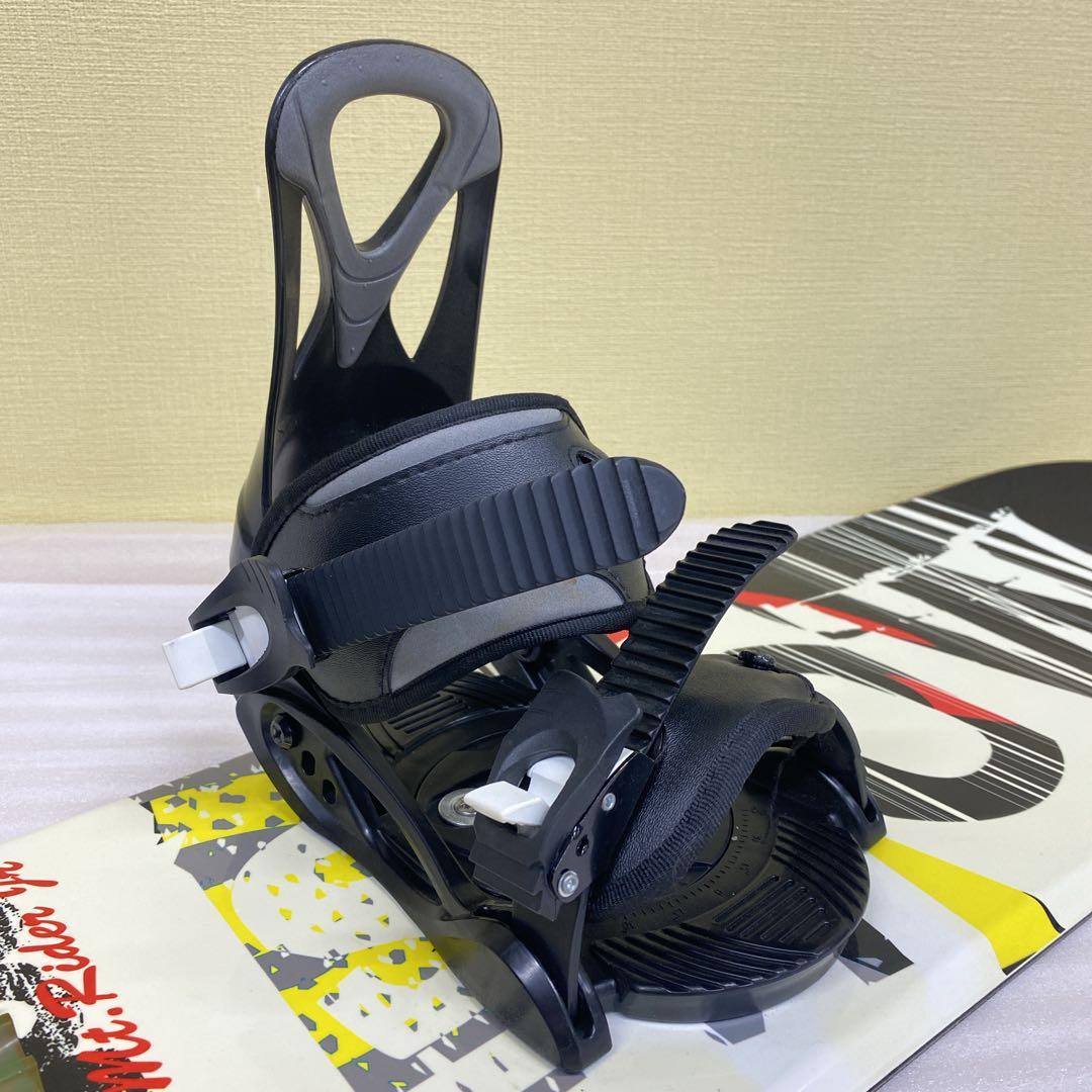 ★美品★ZUMA ジュニア スノーボードセット130CMビンディングXS