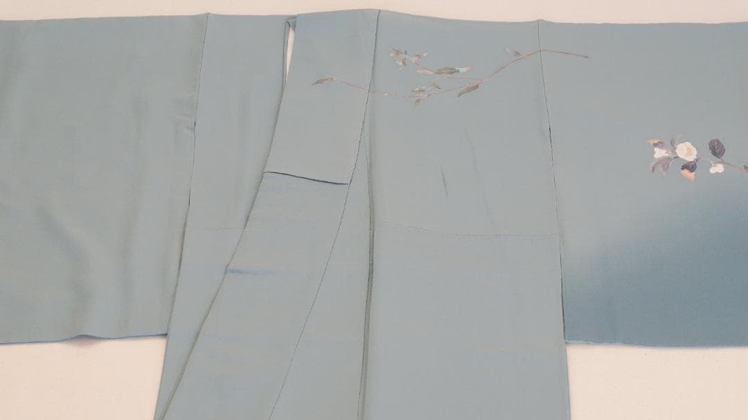 十日町友禅　一梗　清楚な付下げ訪問着　正絹