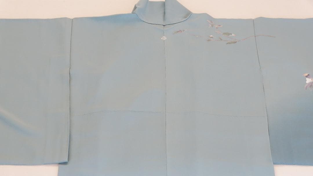 十日町友禅　一梗　清楚な付下げ訪問着　正絹