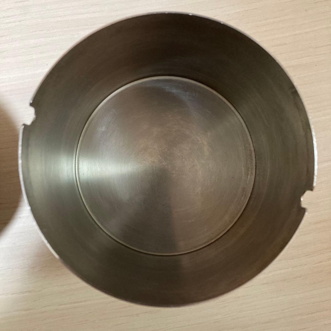 stelton 18/8 ステルトン　ステンレス　回転式　灰皿　デンマーク