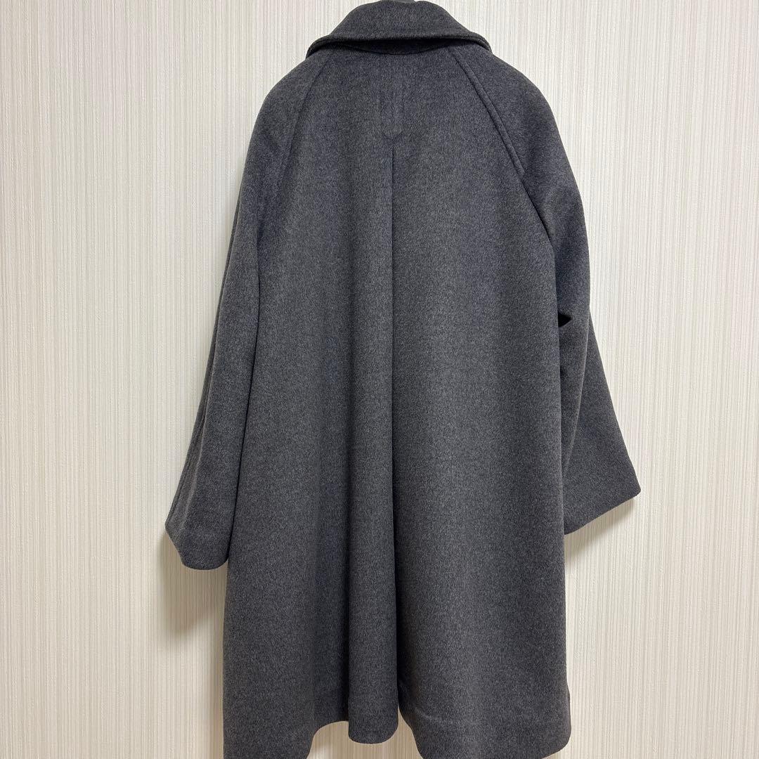 ベーセーストック Wビーバーテントライントレンチコート　グレー　アウター