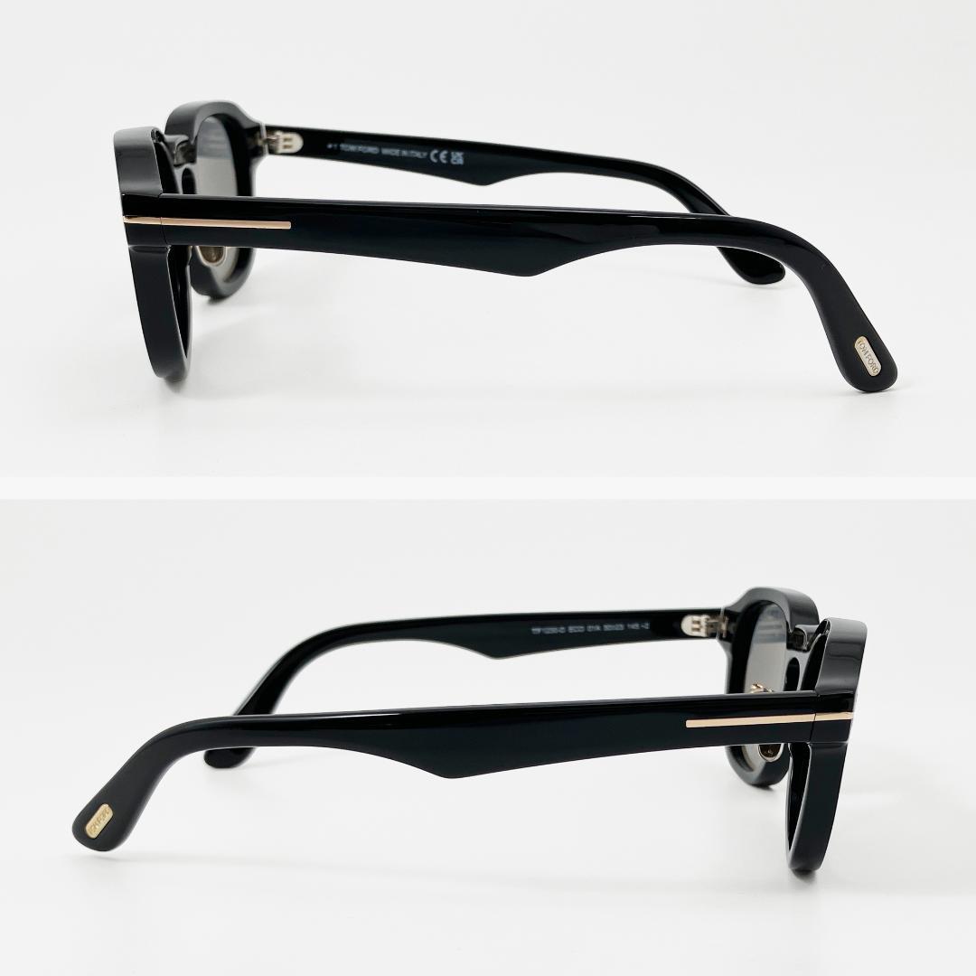 定価7万【極美品】トムフォード サングラス 黒　TF1230-D 日本企画 太縁