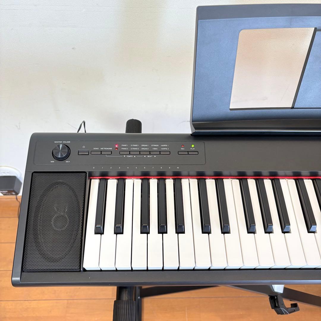 【美品・付属品多数】YAMAHA 61鍵電子キーボードNP-12B スタンド付属