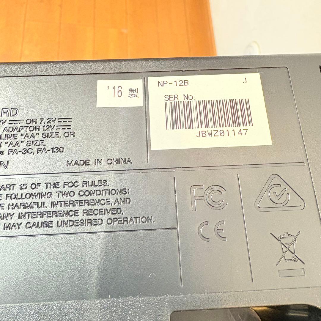 【美品・付属品多数】YAMAHA 61鍵電子キーボードNP-12B スタンド付属