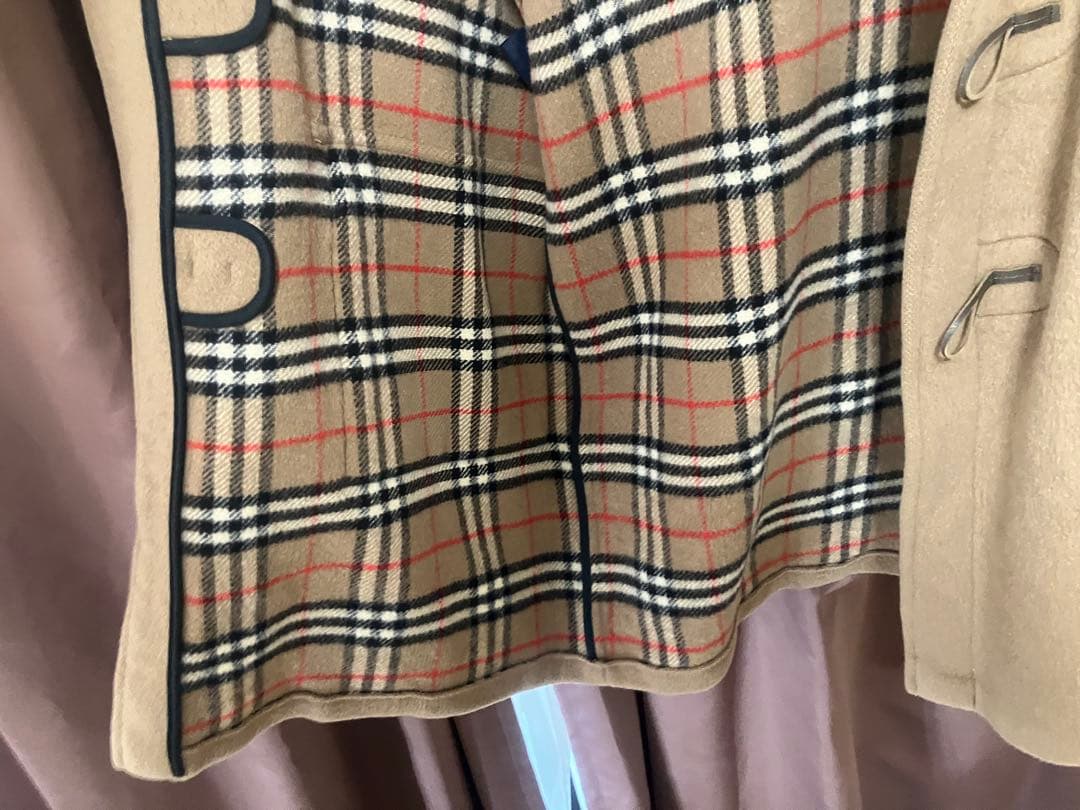 訳ありお買得　BURBERRY ベージュ ノバチェック ダッフルコート