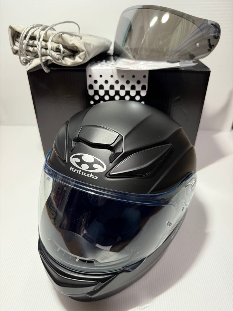 Kabuto フルフェイスヘルメット フラットブラック　M