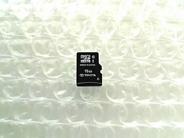 トヨタ 純正 NSZT-W66T 2024年 秋 版 地図データ更新 SDカード