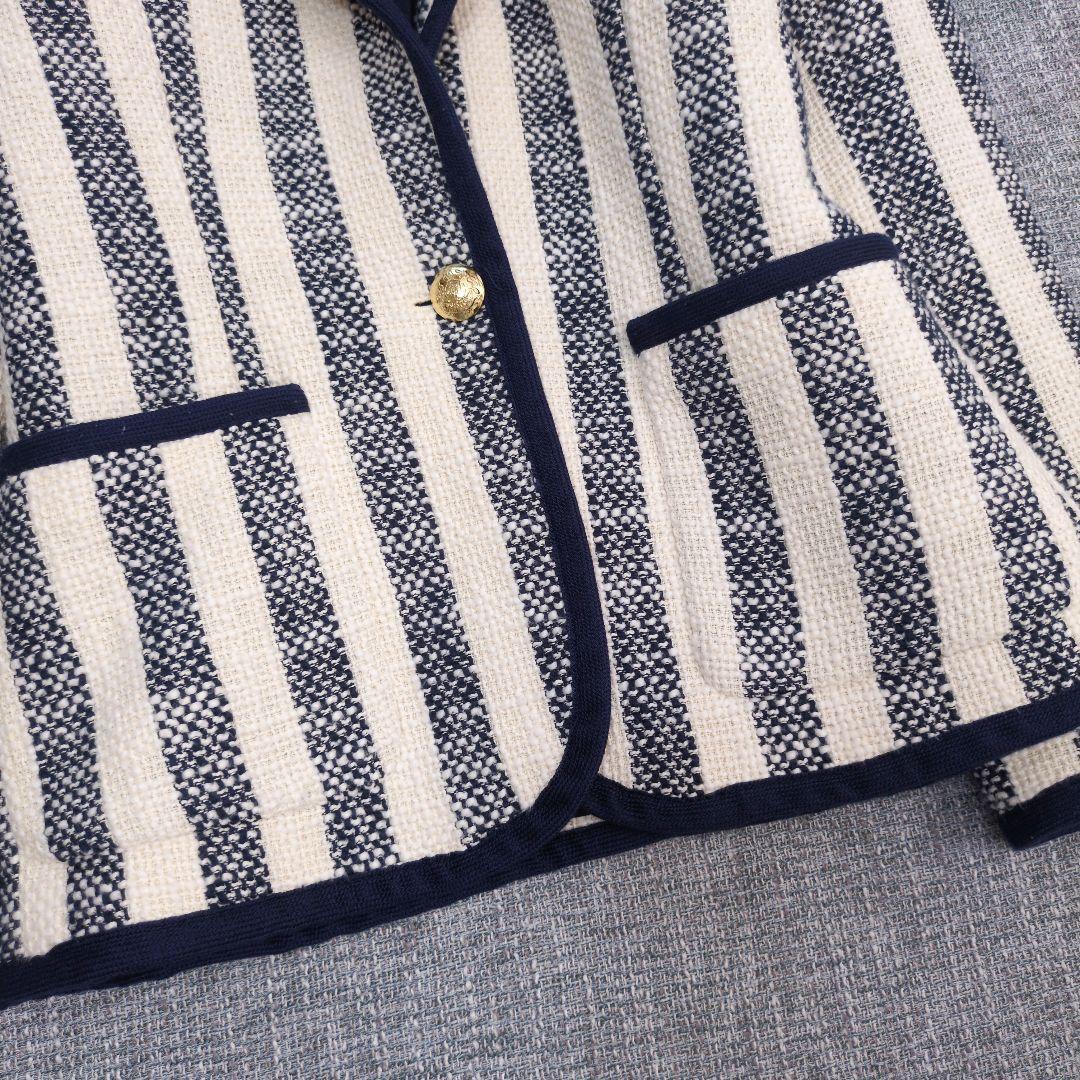 ラルフローレン　近年モデル　エンブレム　ツイードジャケット　金ボタン　未使用