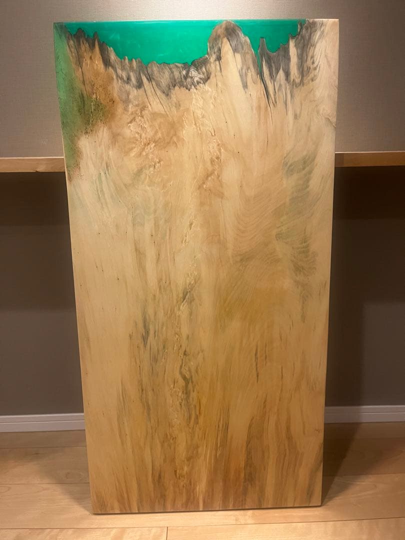 レジンテーブル　トチ　1110×570×50㎜