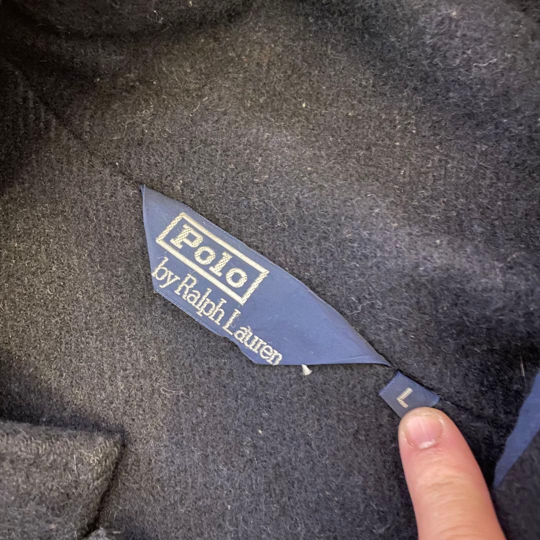 90s ラルフローレン ダッフルコート Lサイズ 日本製