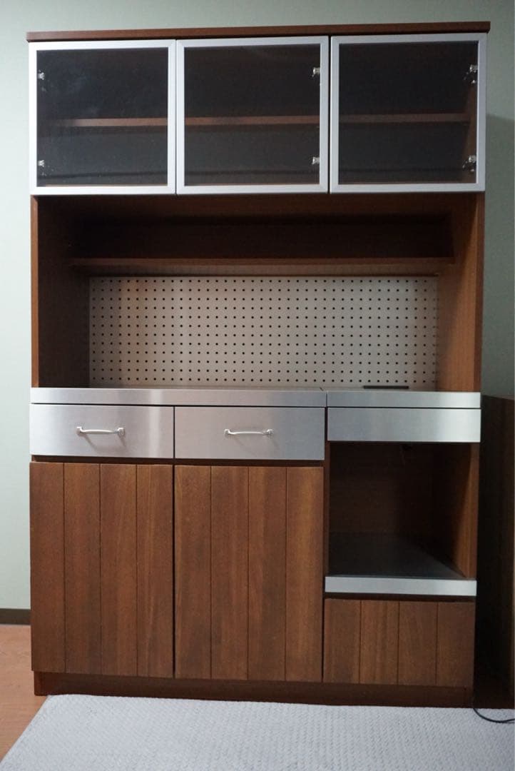 【廃盤品】定価167,200円 unico STRADA キッチンボード