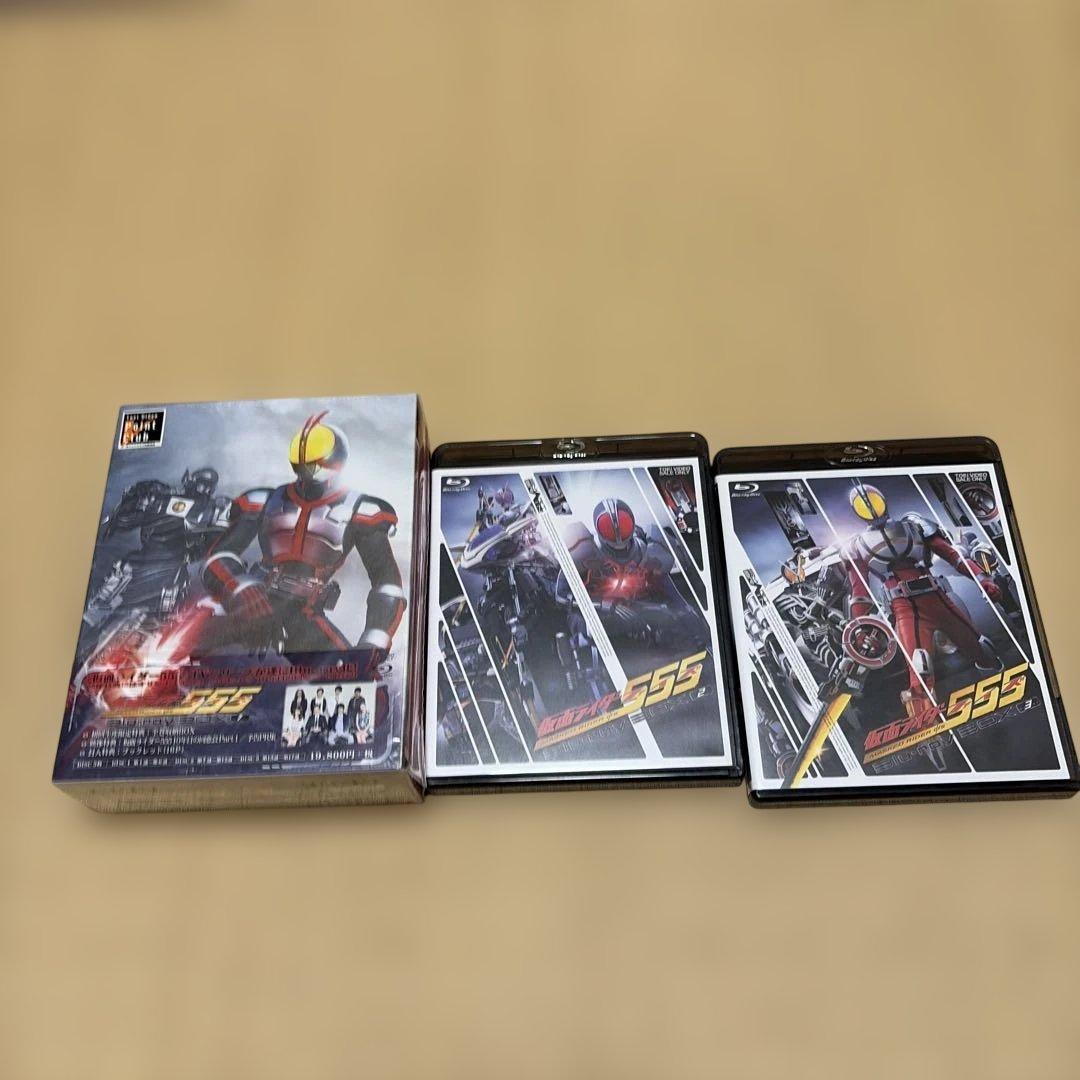 仮面ライダー555(ファイズ) Blu-ray BOX1-3