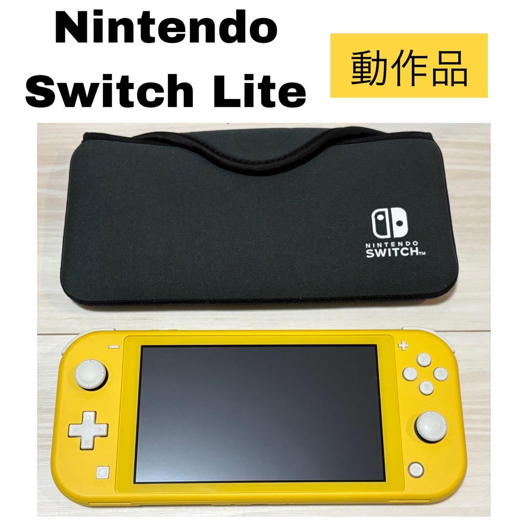 Nintendo Switch Lite 動作品・ケース付き