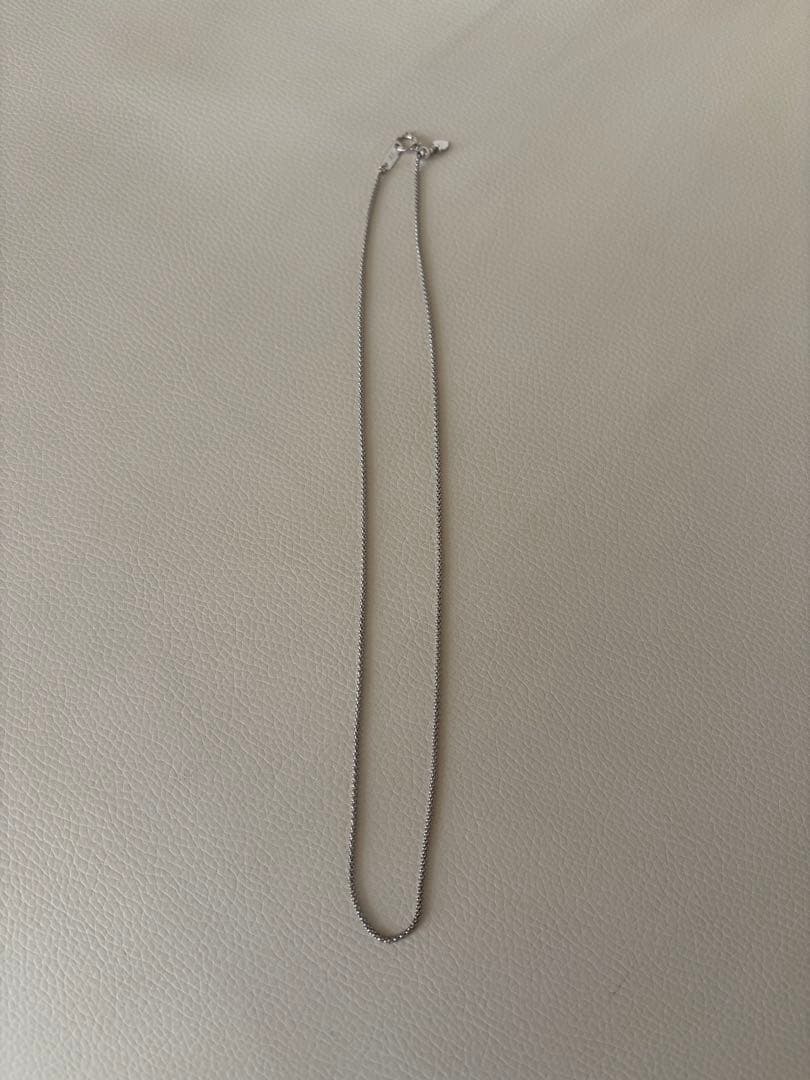 18金WG ネックレス