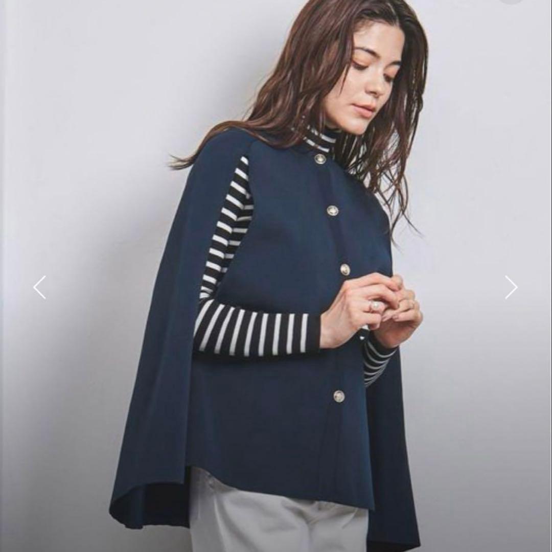 ユナイテッドアローズ　ケープカーディガン　卒入学式　入園式