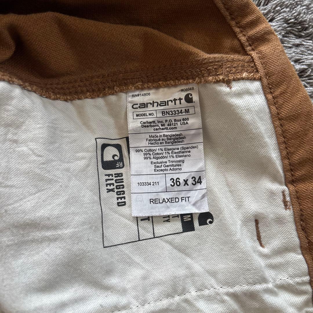 36×34 Carhartt ペインターパンツ ブラウン