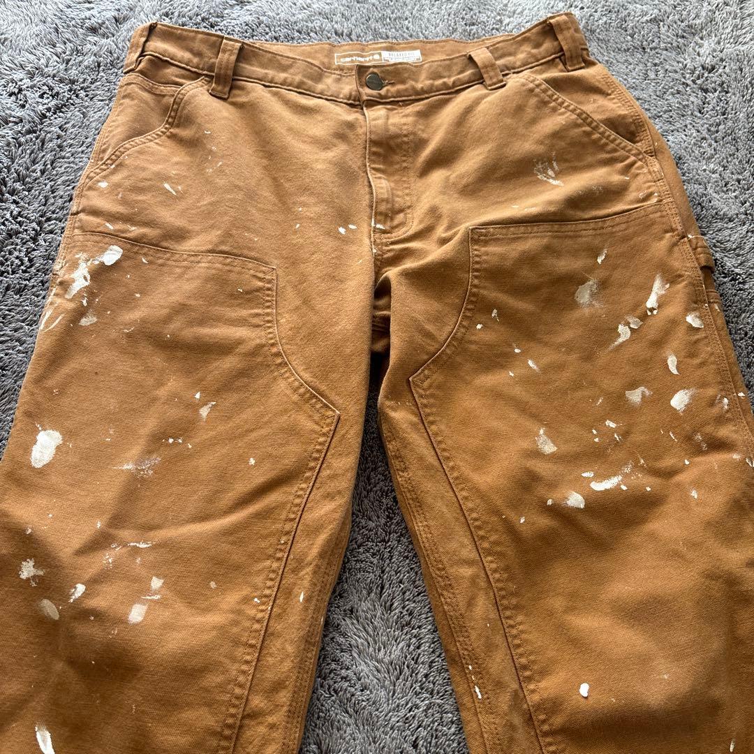 36×34 Carhartt ペインターパンツ ブラウン
