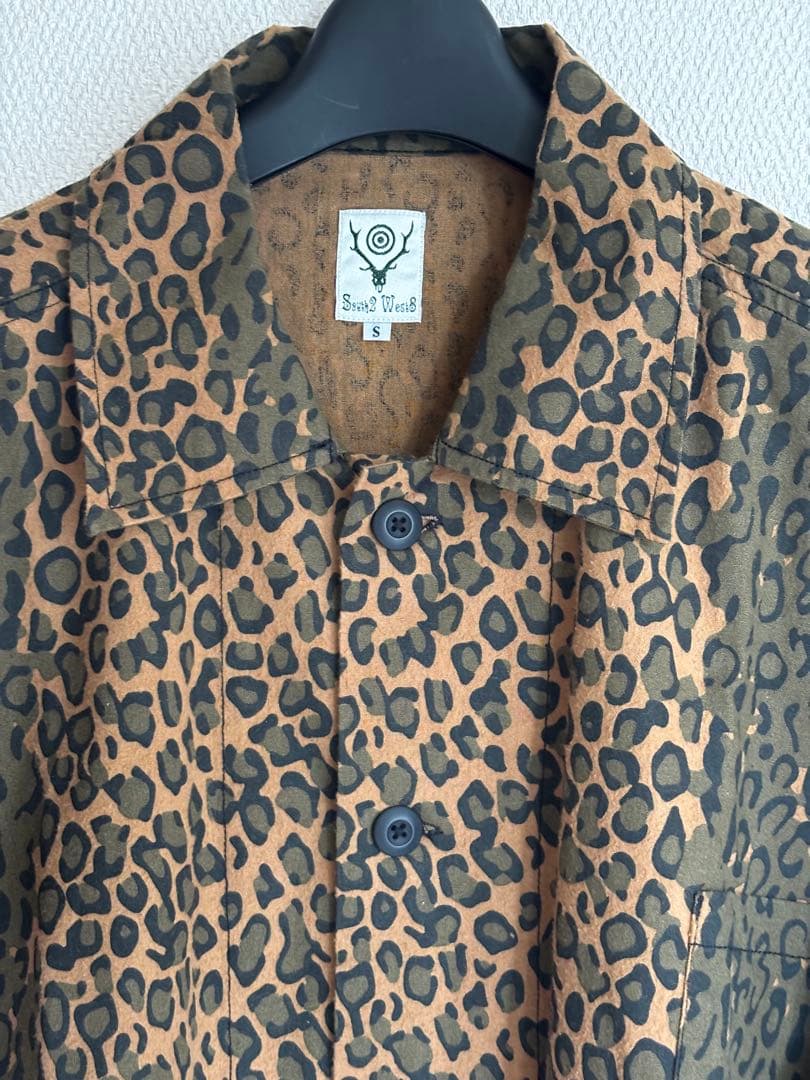 【美品】South2 West8 レオパード柄 カバーオール S ネペンテス