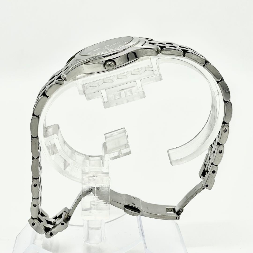 【稼働/新品電池】グッチ 5500L デイト 黒文字盤 腕時計 レディース