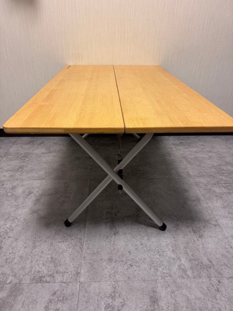 訳あり　スノーピーク　ワンアクションローテーブル　竹peak