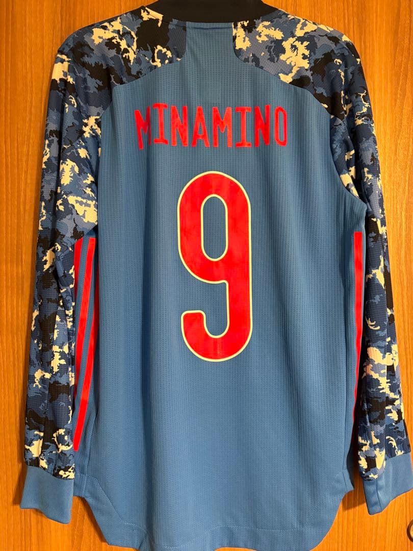 アディダス 日本代表 2020-2021 長袖ユニフォーム 9 南野拓実