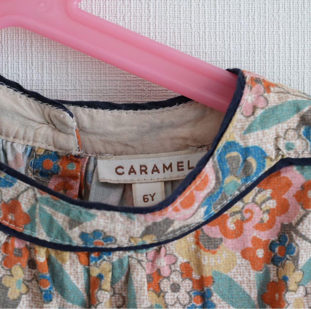 【CARAMEL】GINGER DRESS vintage floral 6y