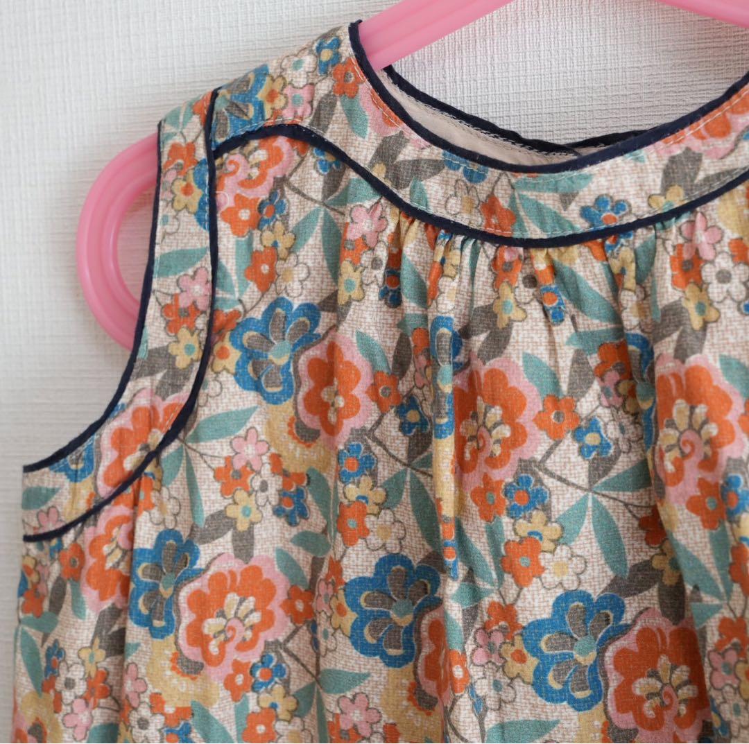 【CARAMEL】GINGER DRESS vintage floral 6y