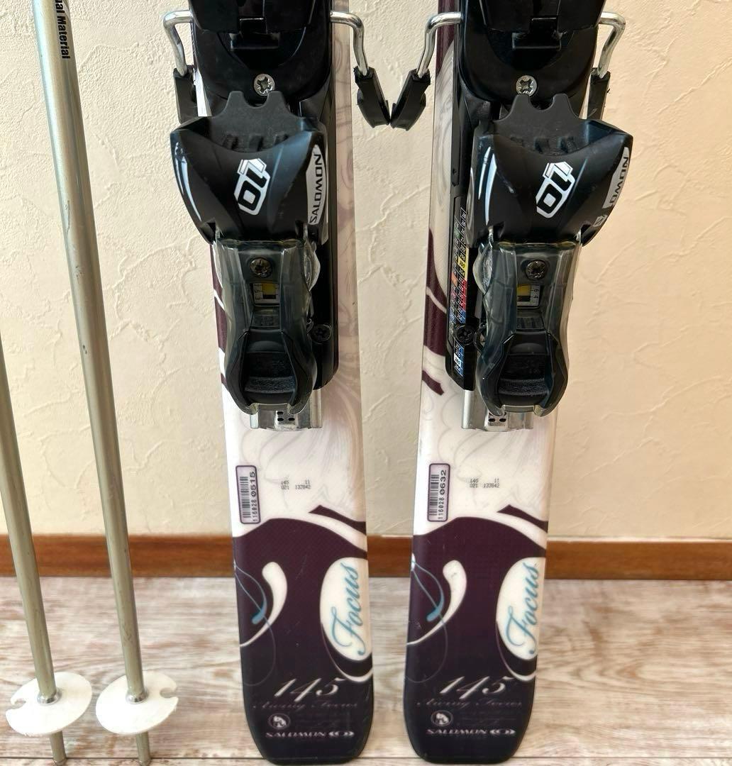 ◾️カービングスキーセット　板145㎝ ブーツ24.5㎝ 女性用　レディース用