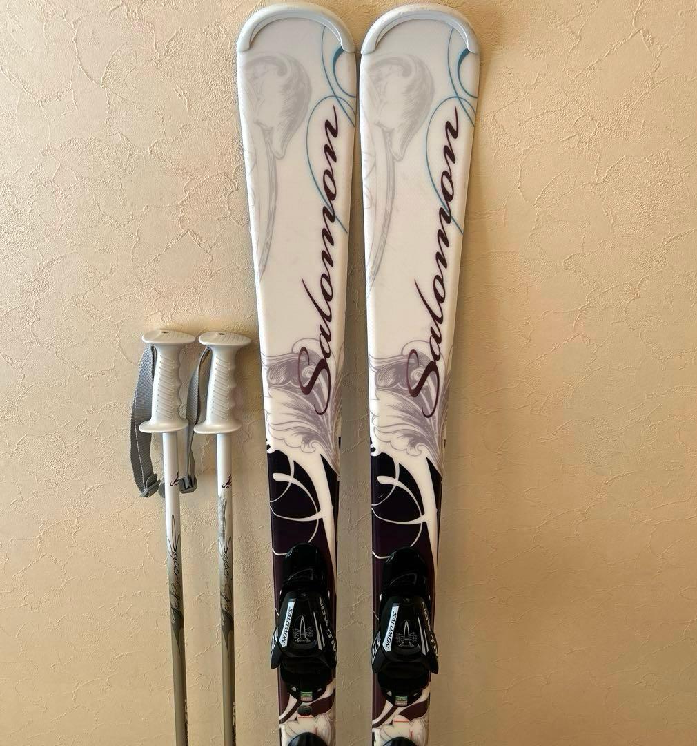 ◾️カービングスキーセット　板145㎝ ブーツ24.5㎝ 女性用　レディース用