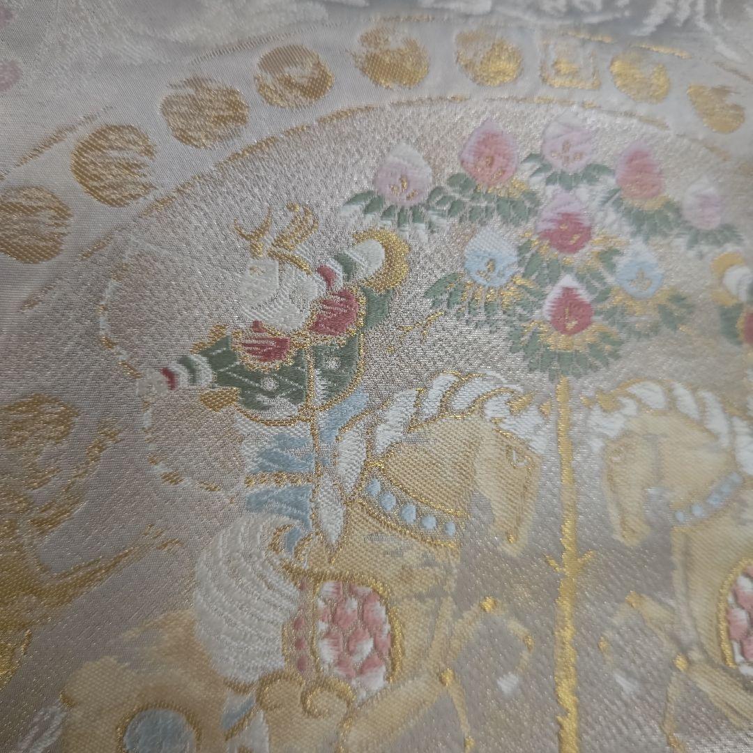 さくら草さま用　おまとめ2点　ピンクのお着物と王子様?の帯