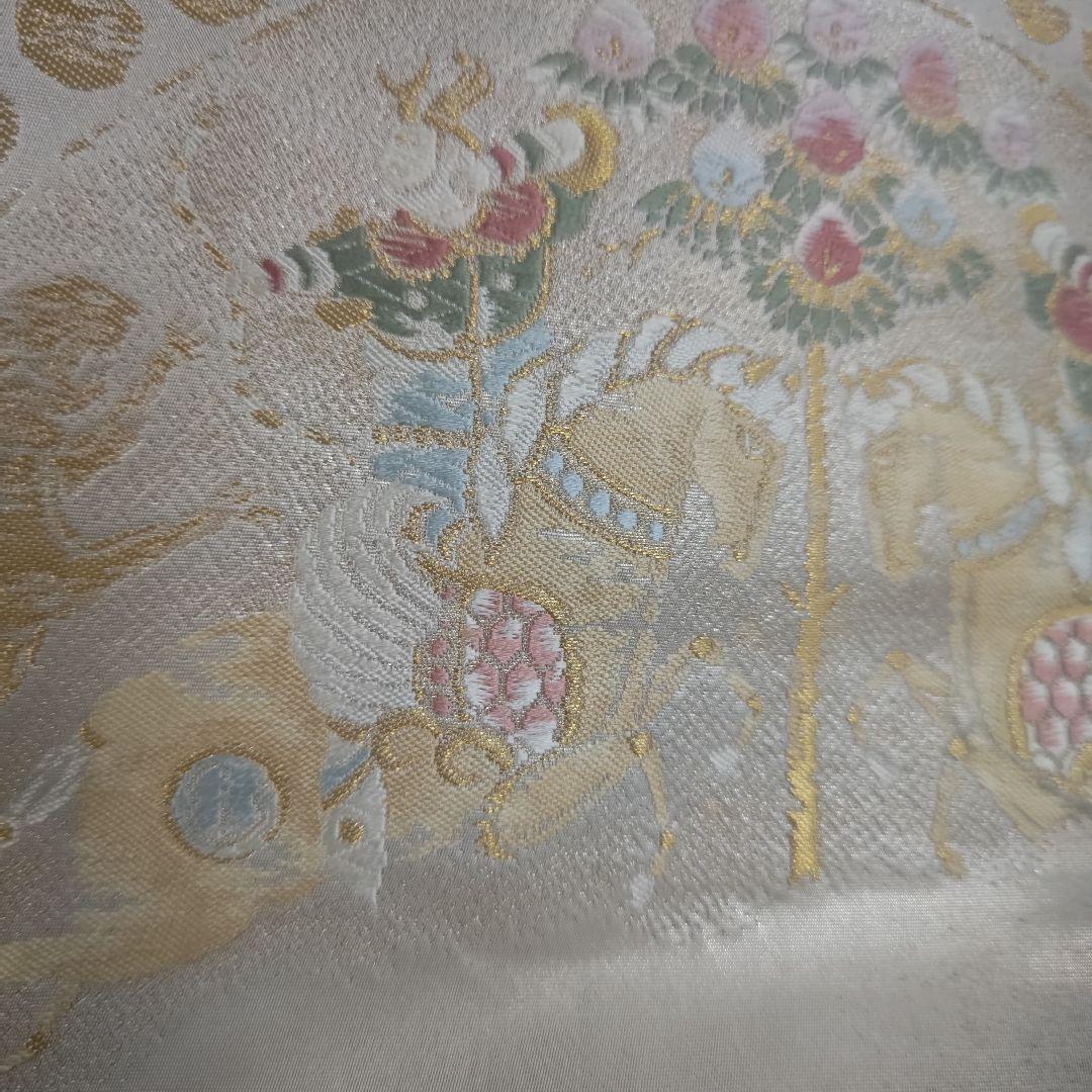 さくら草さま用　おまとめ2点　ピンクのお着物と王子様?の帯