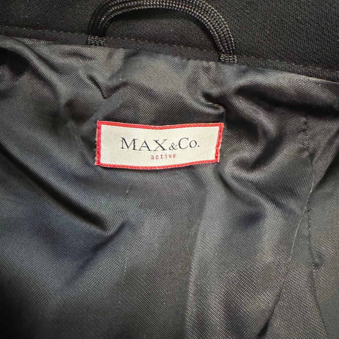 美品　マックスマーラ　チェスターコート　ロングコート　38サイズ　ブラック