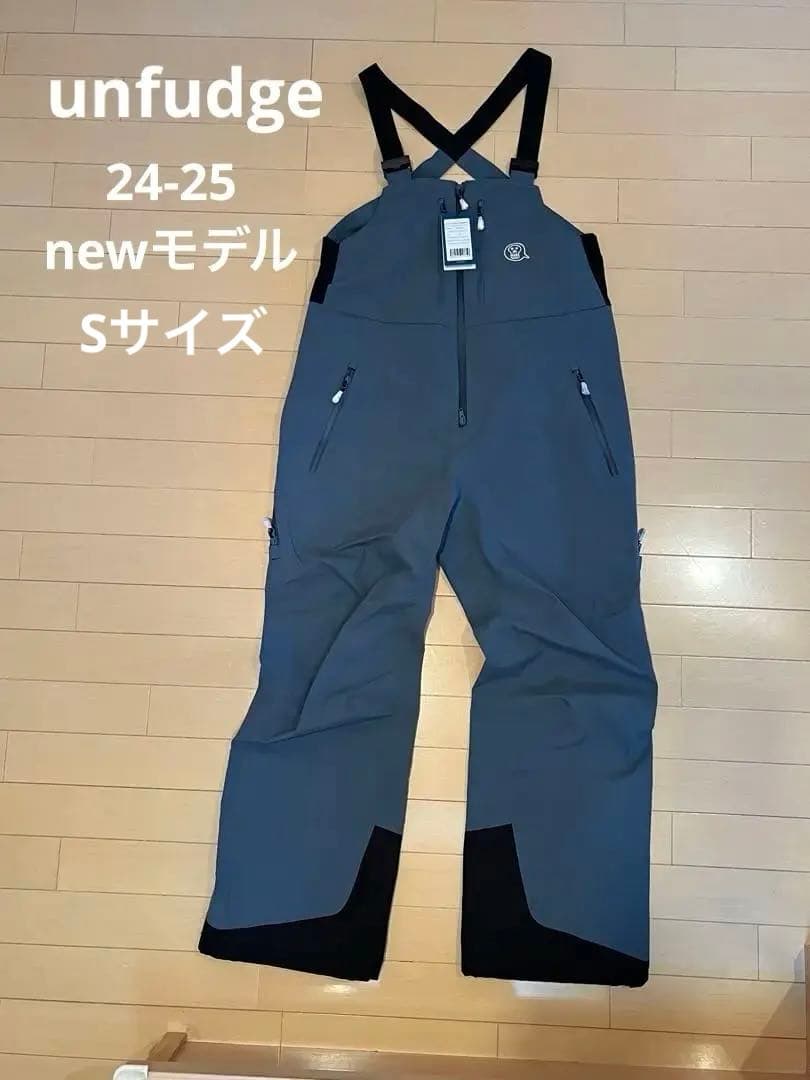 新品24-25モデル unfudge GENTLE BIB PANTS サイズＳ