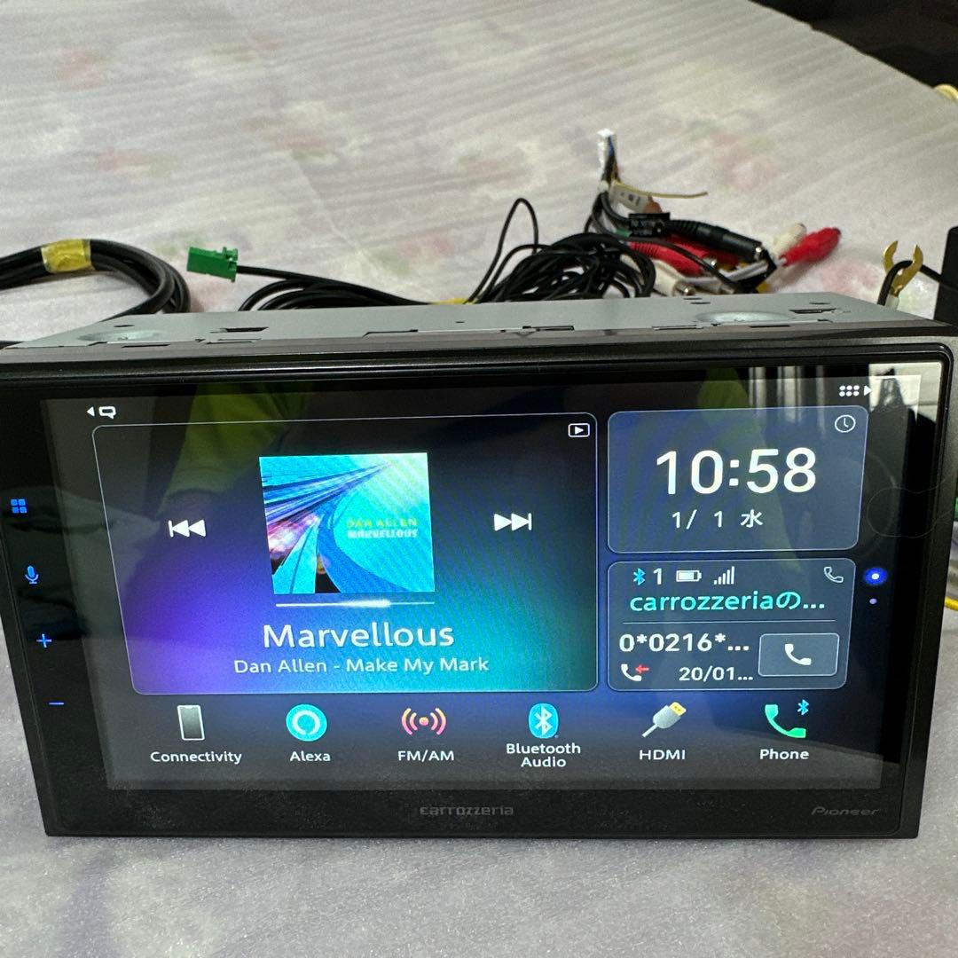 カロッツェリア2DメインユニットDMH-SZ700 中古品