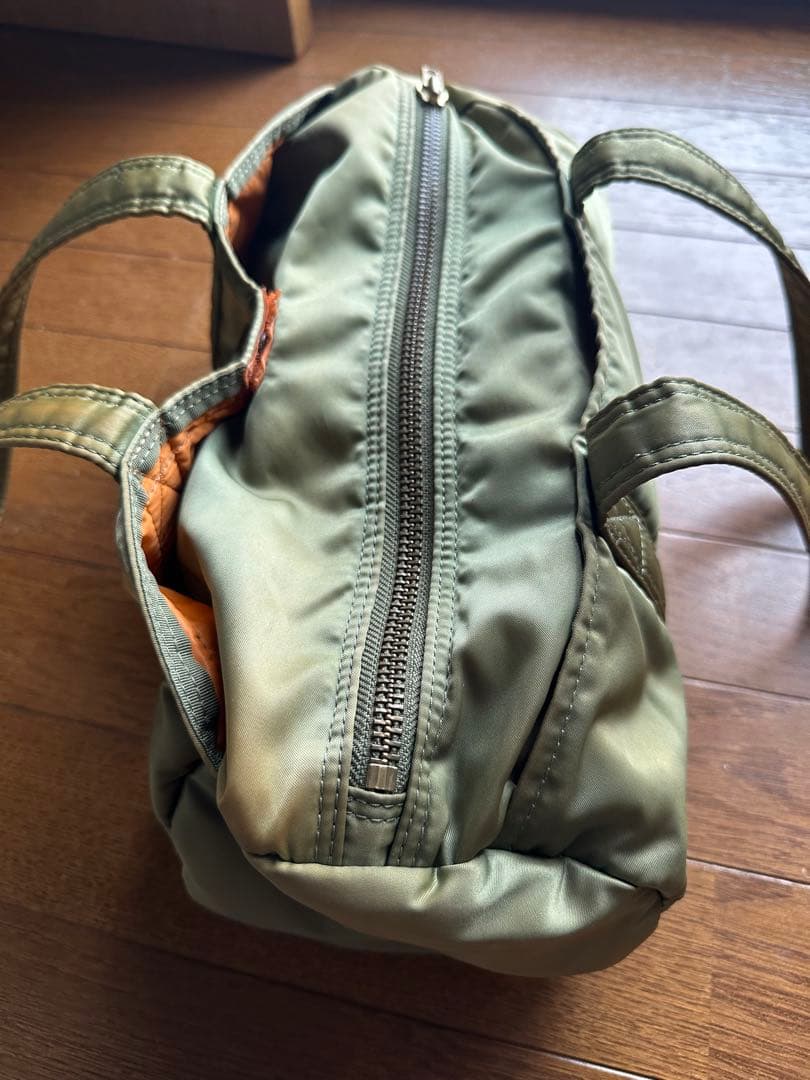 PORTER タンカー ミニボストンバッグ セージグリーン