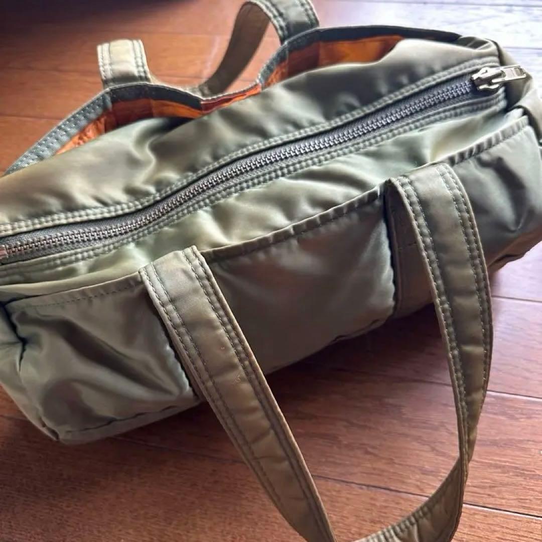 PORTER タンカー ミニボストンバッグ セージグリーン