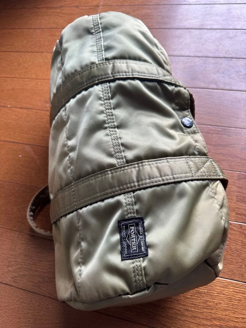 PORTER タンカー ミニボストンバッグ セージグリーン