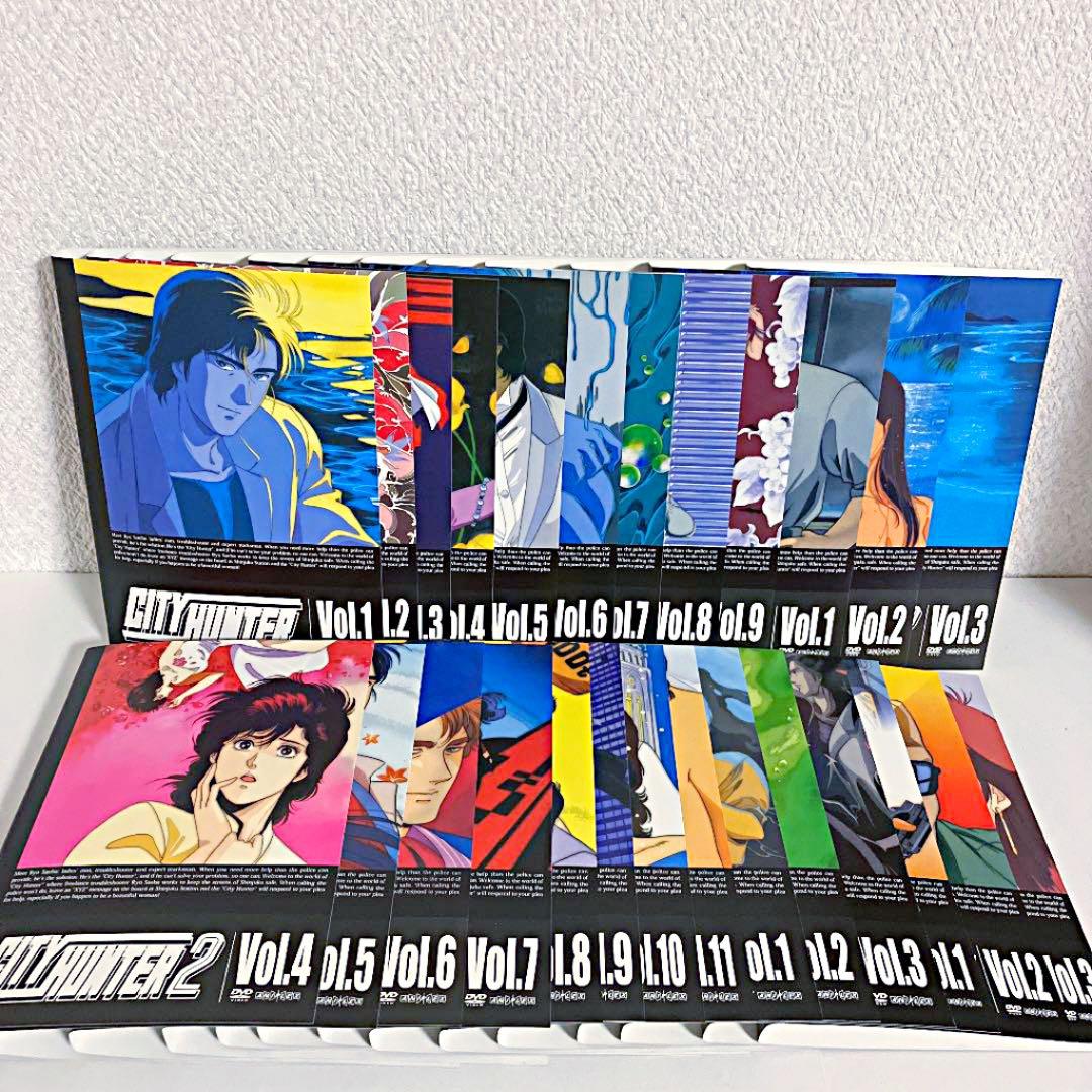シティーハンター【1期+2期+3期+91】DVD 全26巻セット　レンタルアップ