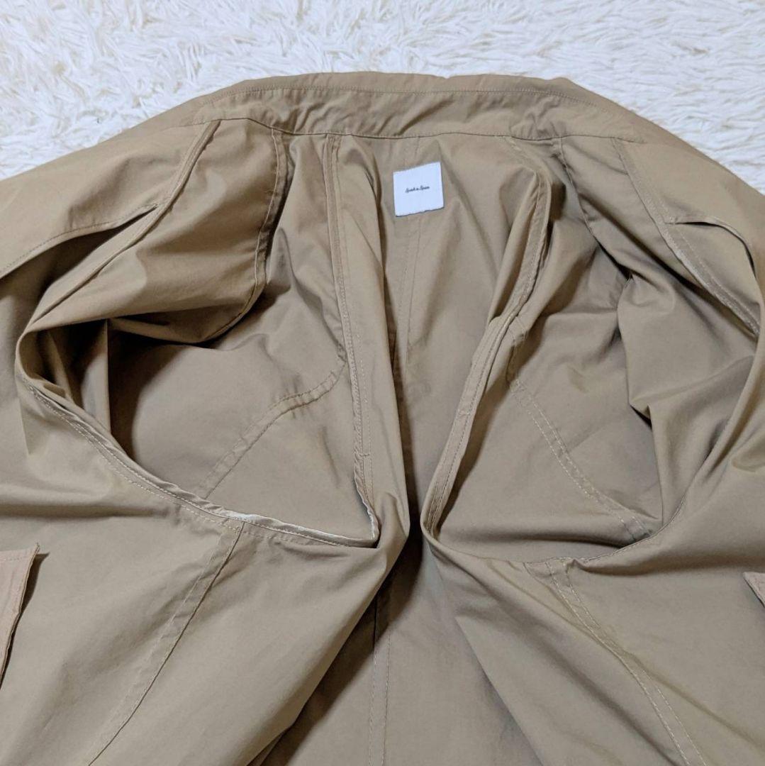 スピック＆スパン 25SS C/Pミドル丈トレンチコート ベージュ M