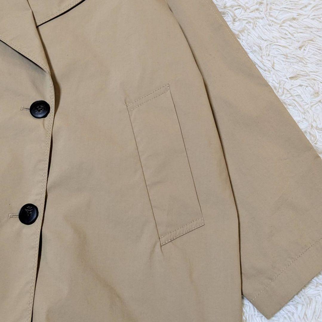 スピック＆スパン 25SS C/Pミドル丈トレンチコート ベージュ M