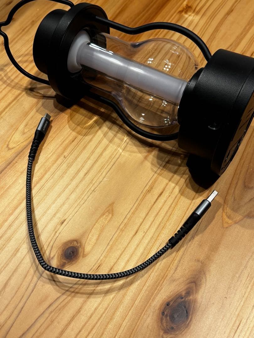 BALMUDA ランタン 黒 調光機能付き