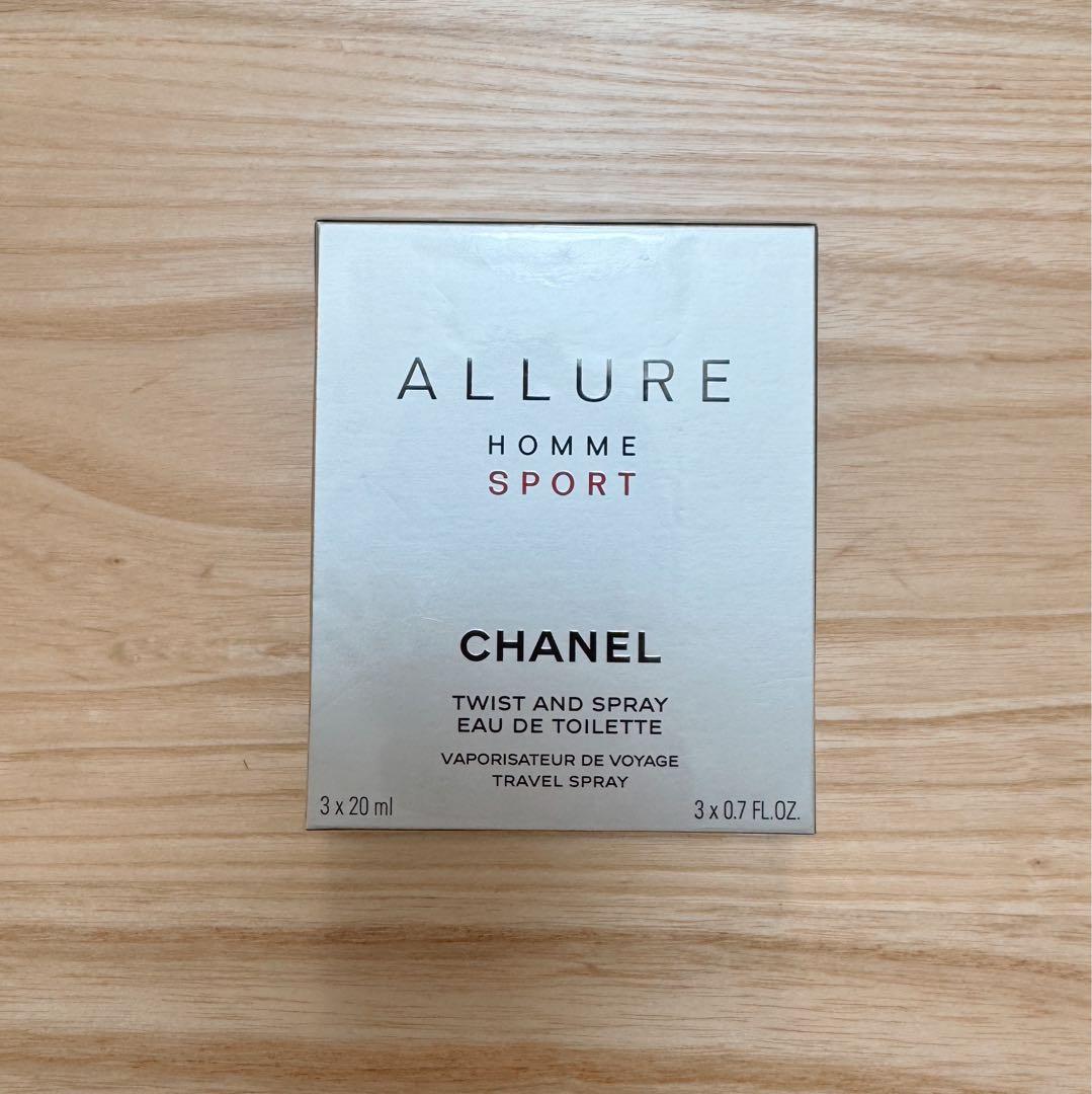 シャネル　香水CHANEL ALLURE HOMME SPORT トラベル3本