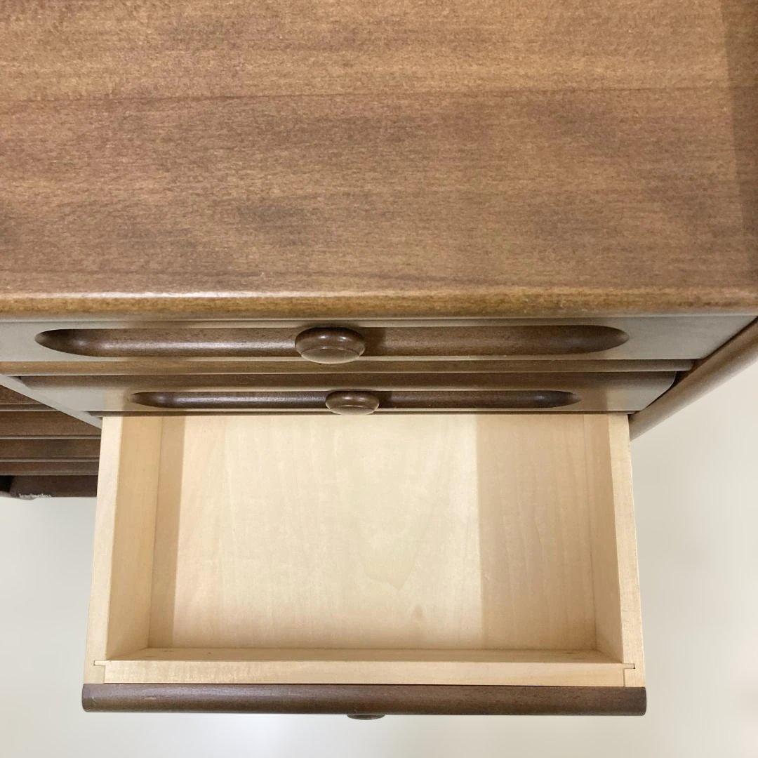 【カリモク】サイドボード　キャビネット　電話台　FAX台　スリッパ