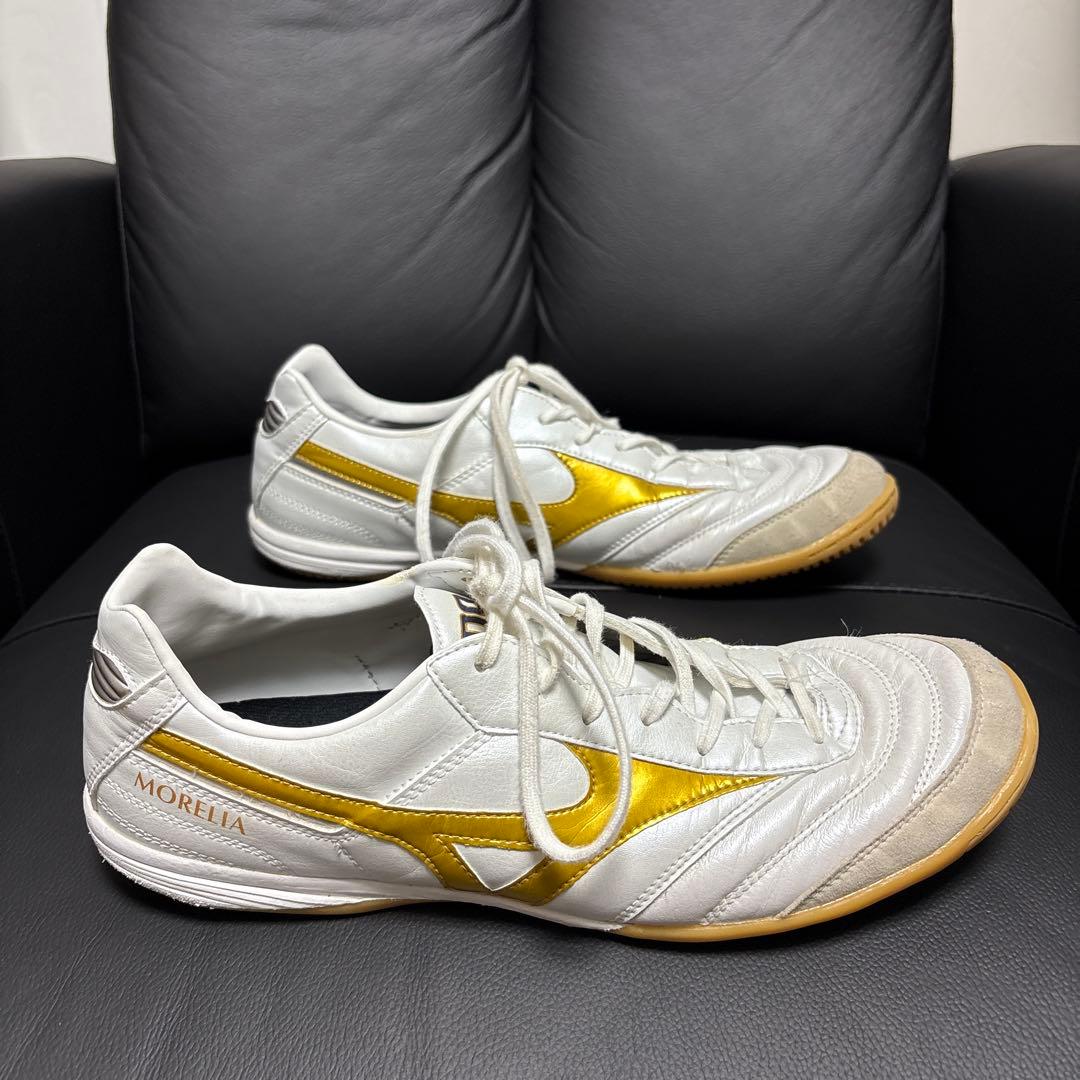 【限定品】MIZUNO モレリア イン ホワイトゴールド　28cm ミズノ