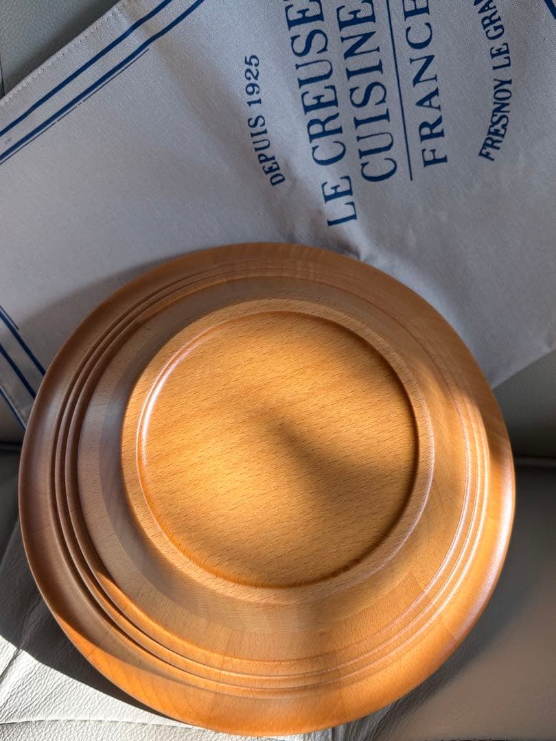 ル・クルーゼ　ウッドサラダボウル21cm レア✨